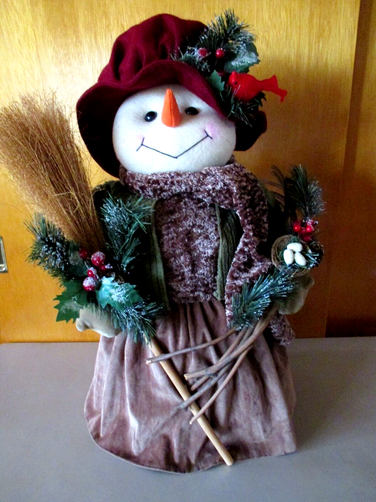 Seasonal Snow Woman Figure 22