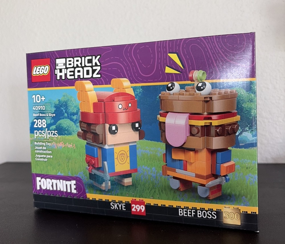 LEGO: 40910 Fortnite BrickHeadz Beef Boss & Skye Figures