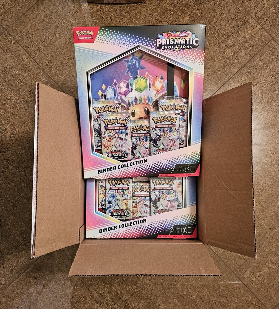 Pokemon TCG: Scarlet & Violet Prismatic Evolutions Binder Collection New Sealed