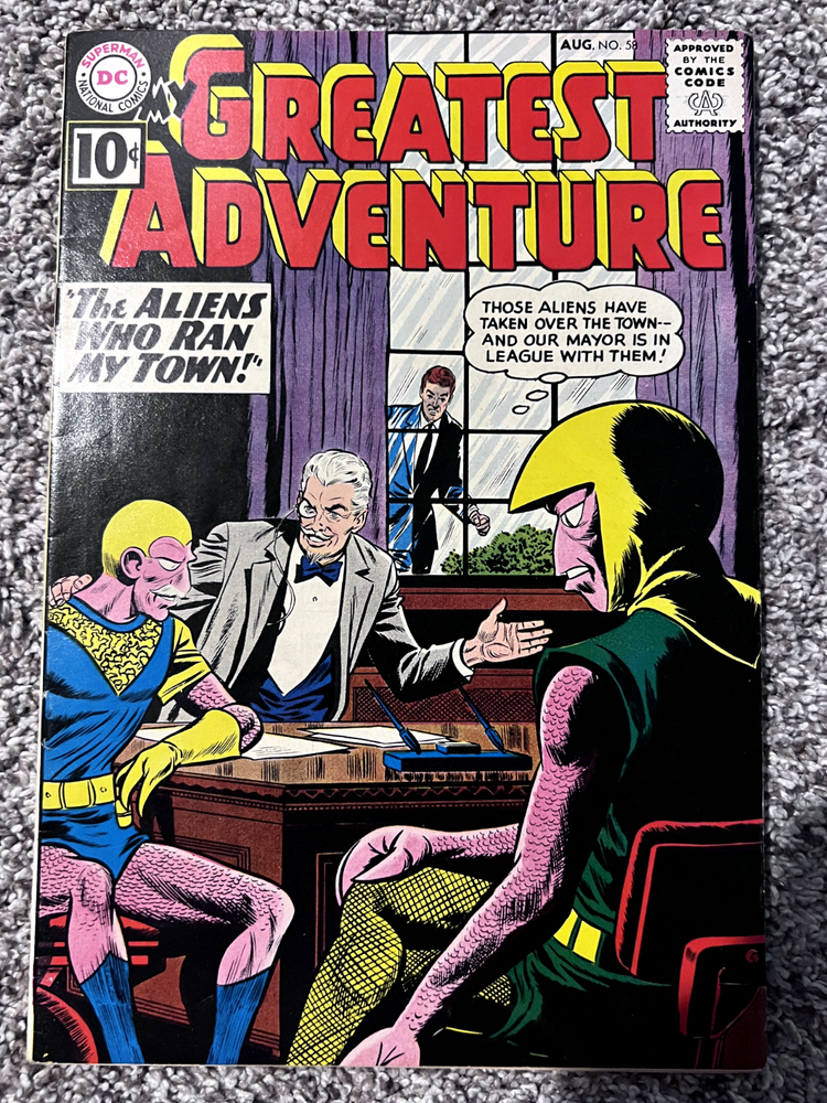 My Greatest Adventure #58 F The Aliens Who Ran My Town