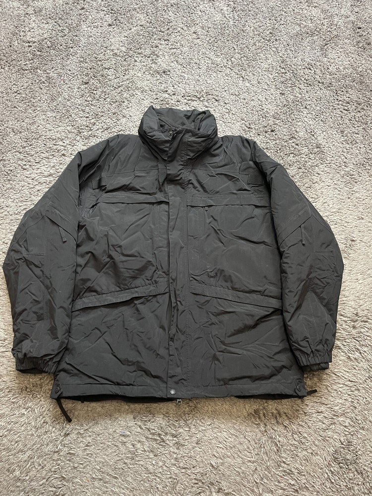 511 Tactical Series Jacket Mens XL Black 5-in-1 Duty Coat Public Safety Officers