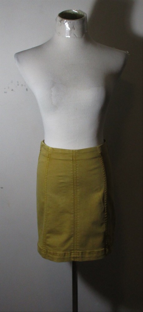 FREE PEOPLE Tan Khaki Skirt Size 4
