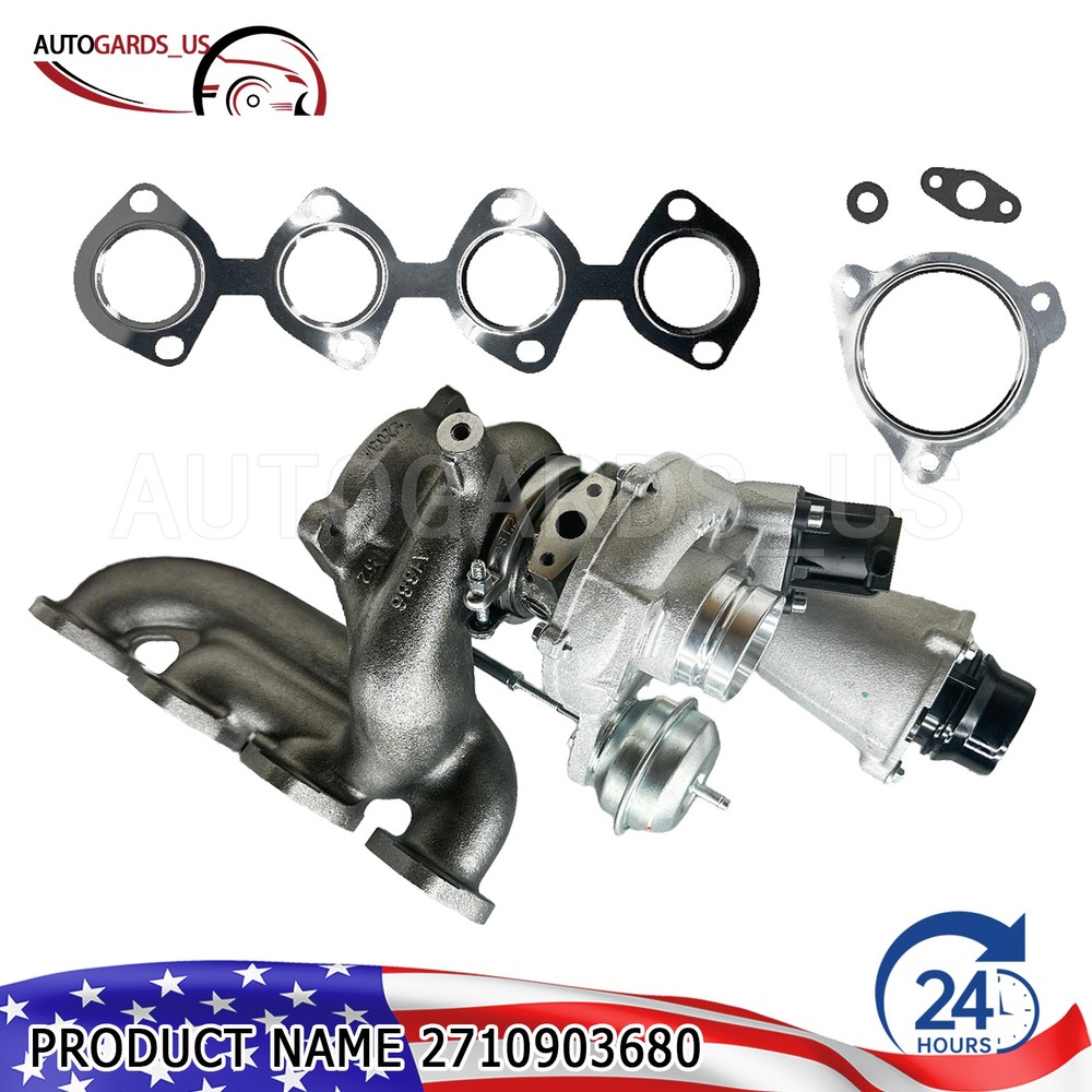 For Mercedes C250 E250 SLK250 2011-2016 1.8L l4 Turbo Turbocharger with Gasket