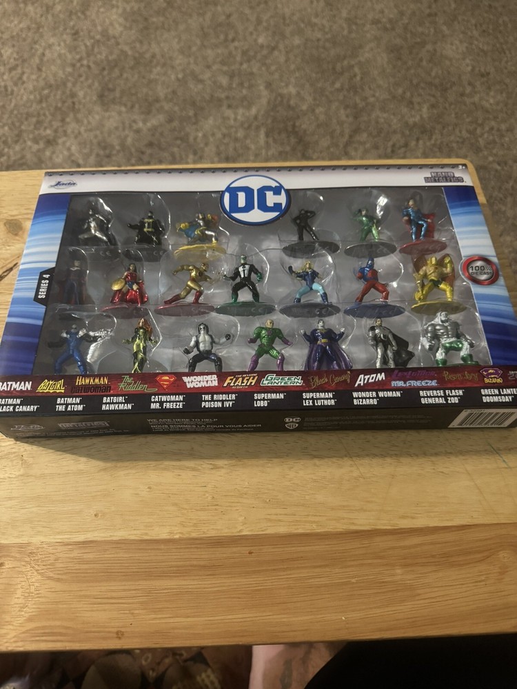 JADA DC Comics NANO METALFIGS Die Cast 20 Piece Set 1-1/2