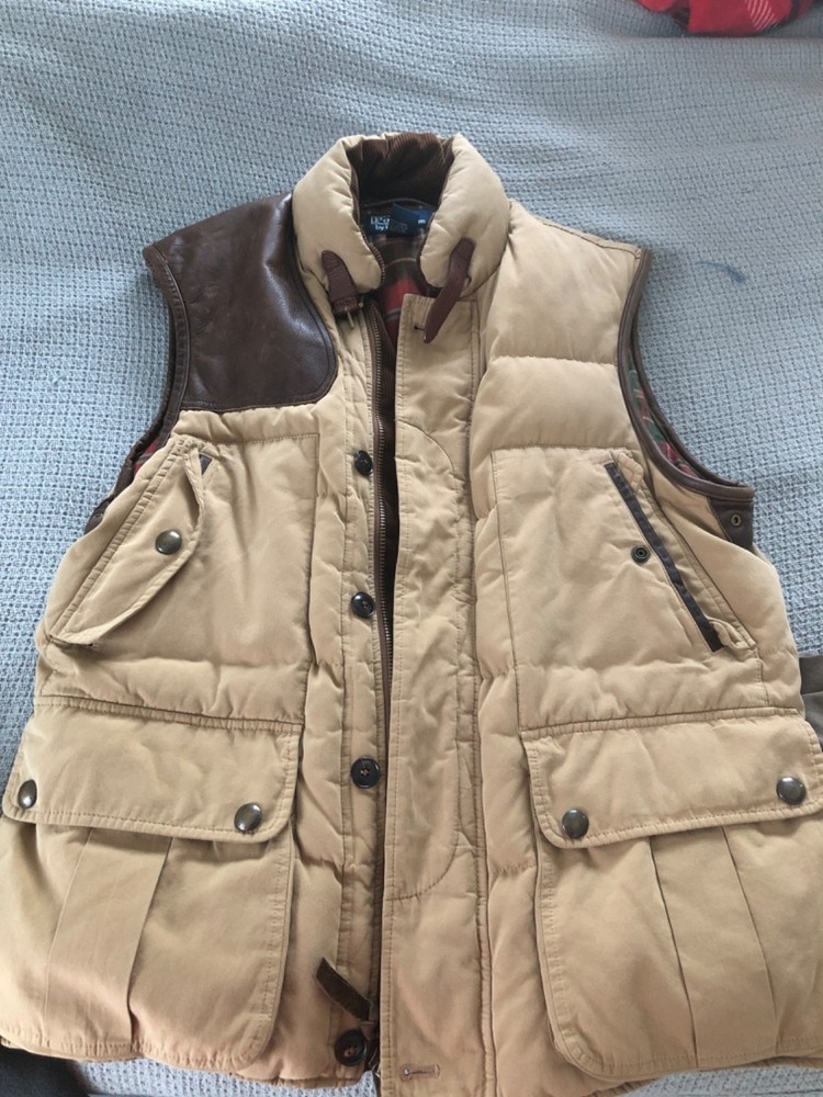 Mens Ralph Lauren  Down Hunting Vest