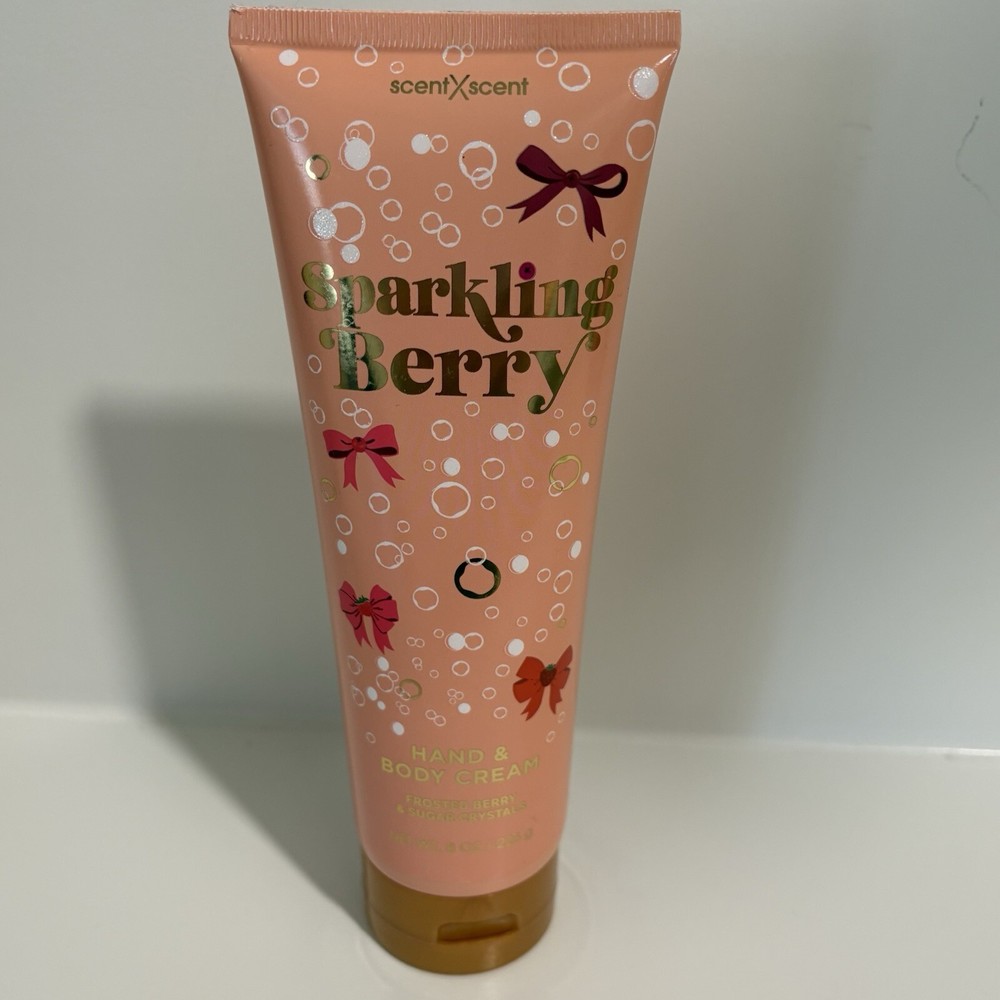 New Sparkling Berry Hand & Body Cream 8oz