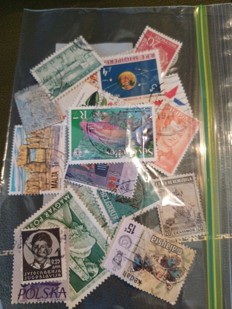 Stamps From World Wide.  Interesting Collection . Clearance Sale-image