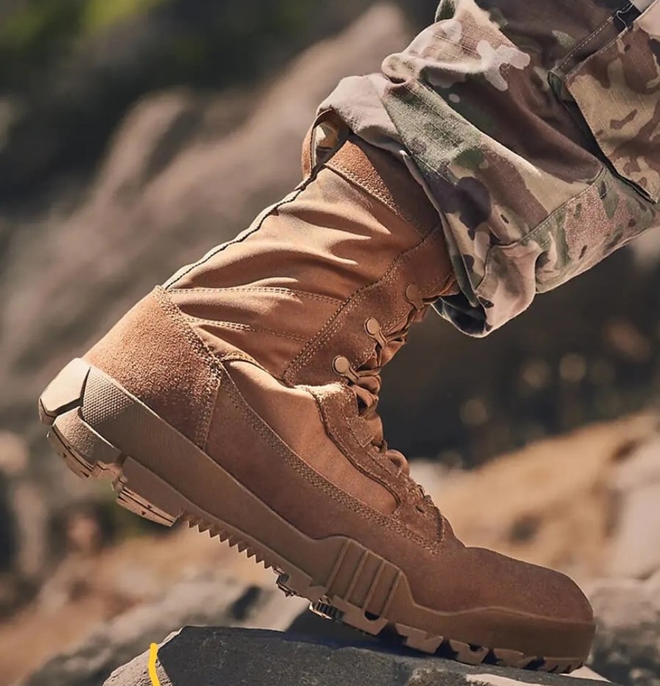 Nike SFB 2 8-Inch Leather Military Boots AQ1202-900 Size 14 Coyote