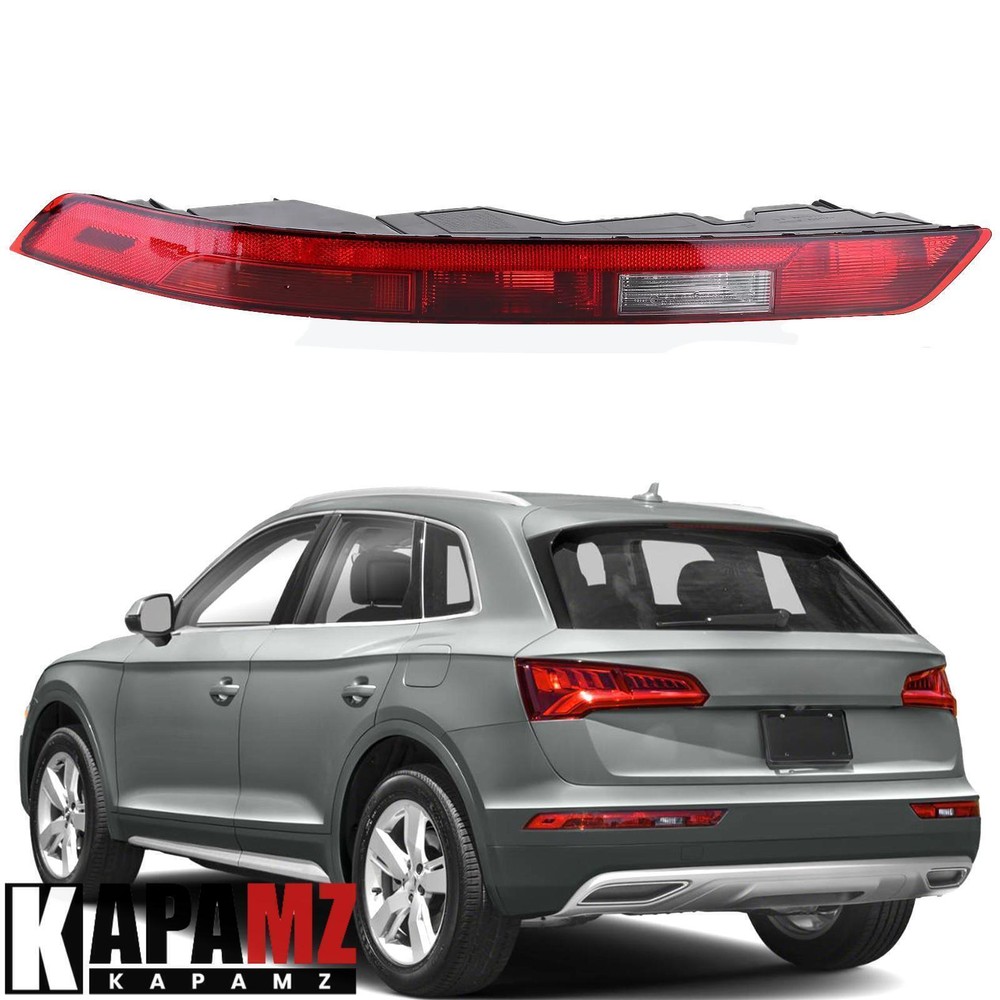 For 2018-2021 Audi Q5 Lower Tail Fog Brake Lamp Left Driver Rear Bumper Light US