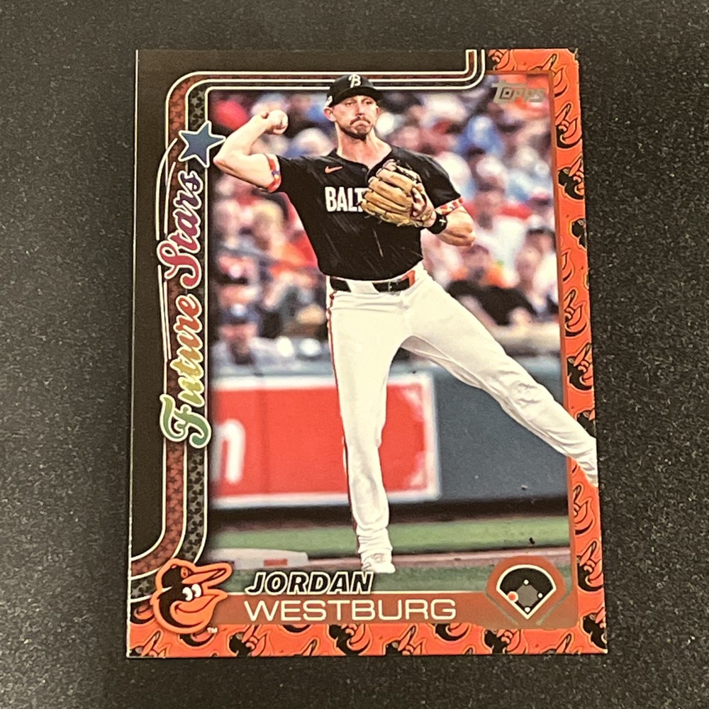 2025 Topps Series 1 - Future Stars Jordan Westburg SP Logo Border