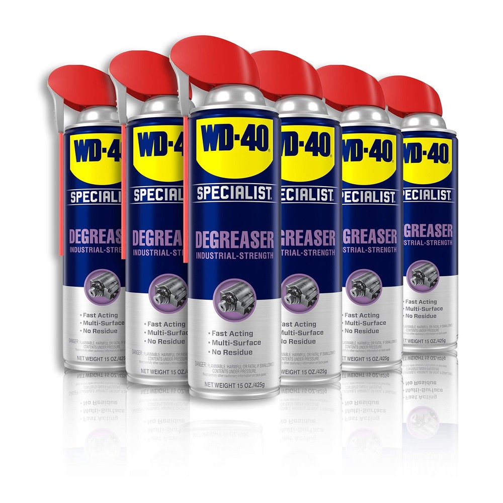 Degreaser, Industrial-Strength, 15 OZ [6-Pack]