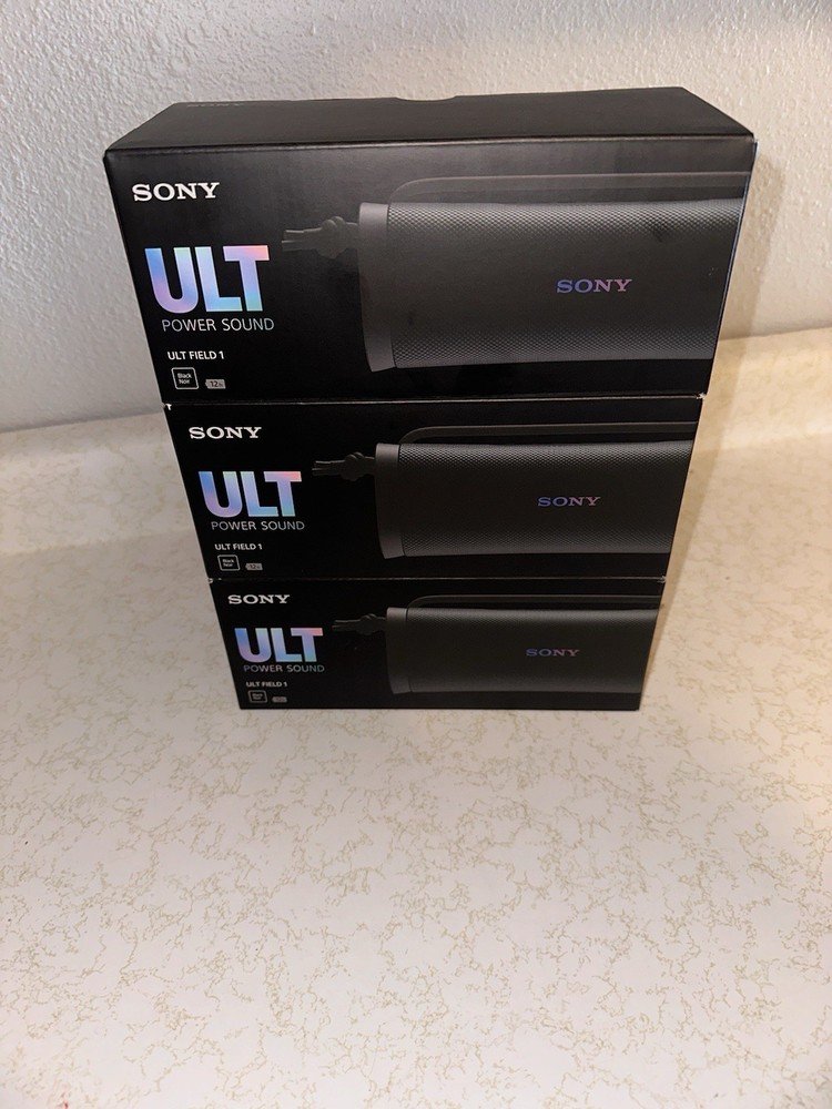 Sony ULT FIELD 1 Wireless Bluetooth Speaker in Black