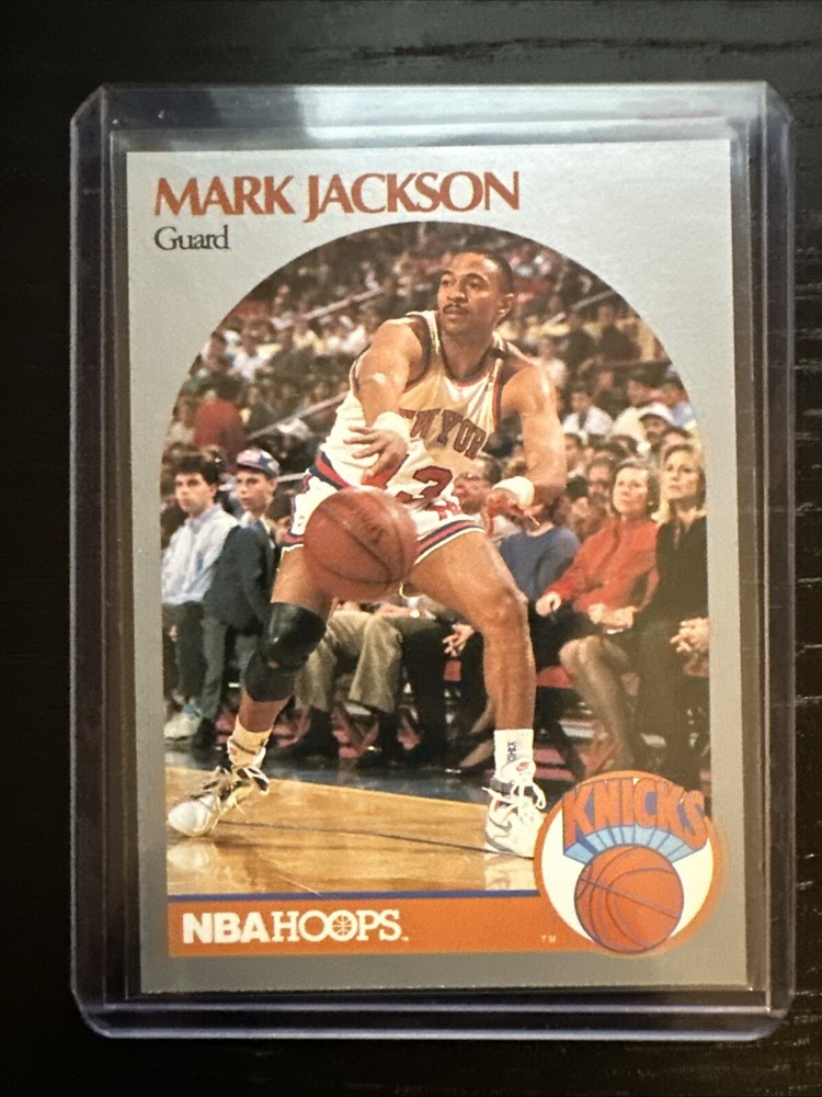 1990 NBA Hoops Mark Jackson w/Menendez Brothers Courtside