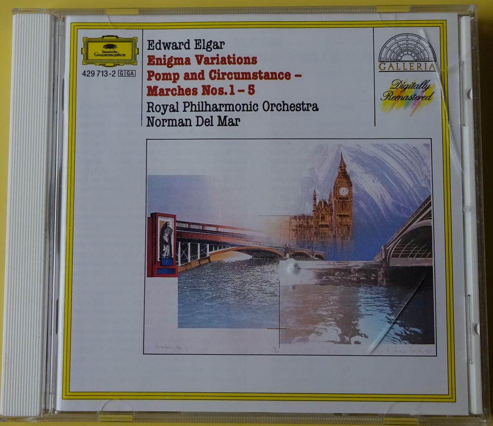Elgar - Elgar: Enigma Variations; Pomp and Circumstande Marches - DG 429 713-2