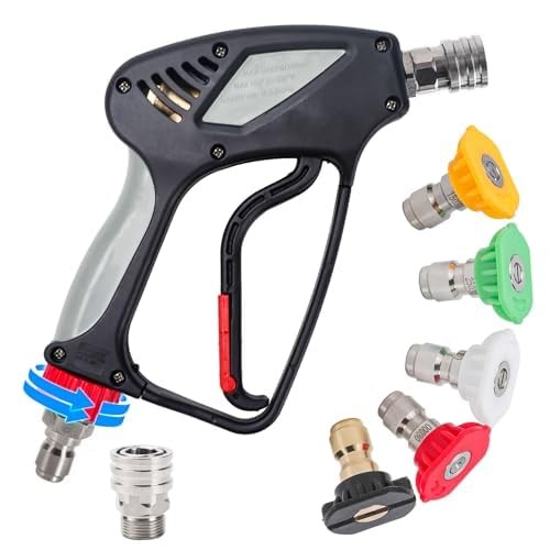 High-Power 5000 PSI 10.5 GPM Pressure Washer Short Spray Gun
