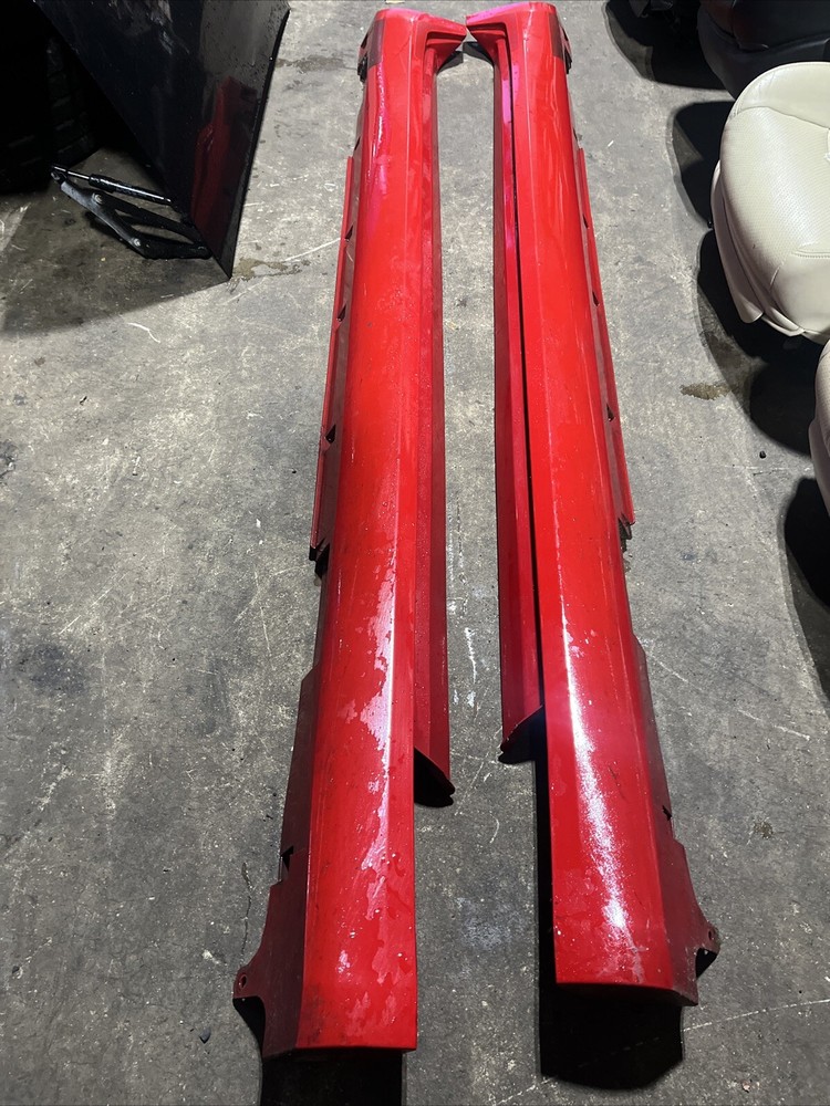 2008-2013 INFINITI G37 G35 LH RH  SIDE ROCKER PANEL SIDE SKIRT MOLDING OEM