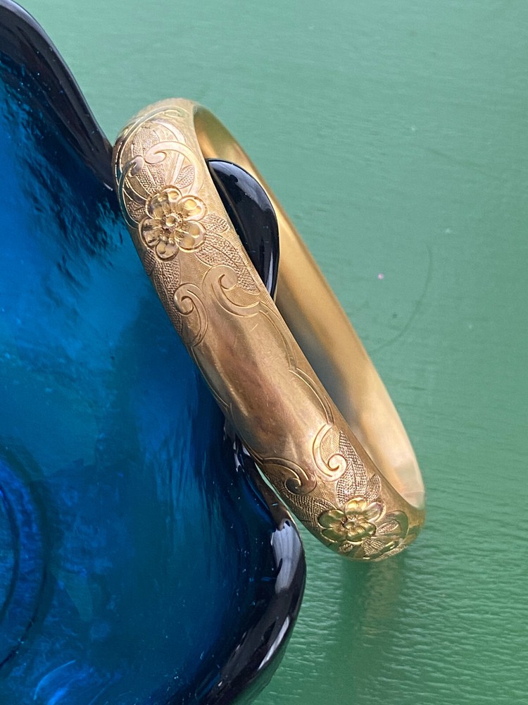 Antique Victorian Circa 1900 Gold Filled,George L Paine, gold, bracelet 1/10