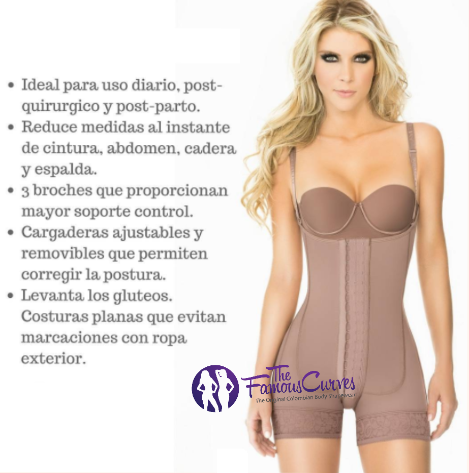 Women's Original Colombian Faja Reductora Butt Lifter Body Shaper Levanta Cola