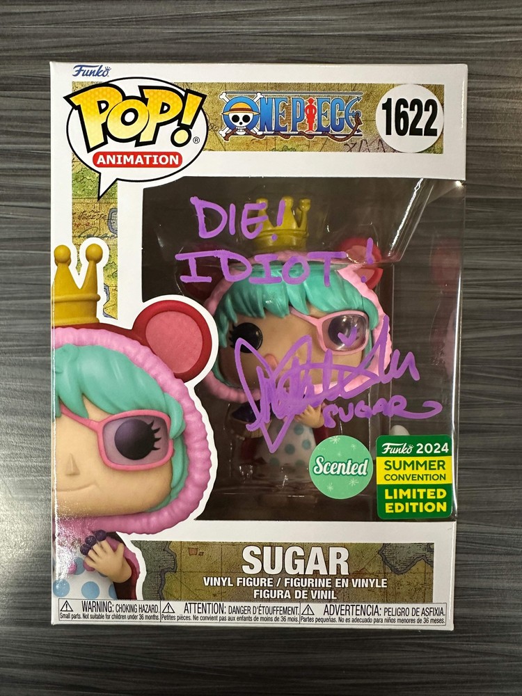 Funko POP! Animación: One Piece - Sugar [Perfumado] (2024 SDCC/Compartido)(Firmado/Nata