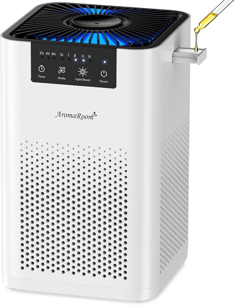 Purificador De Aire Con Filtro HEPA Eliminador De Olores Para Hogar Cuarto Casa