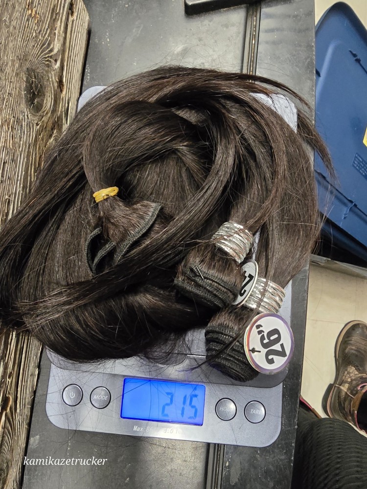 3 Bundles Of Real Human Hair Extensions For Weft Install