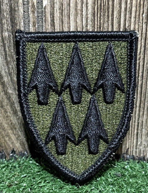 US Army 32nd Air Defense Artillery Subdued Patch New Old Stock