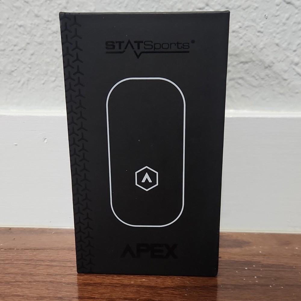 STATSports APEX Athlete Series Activity Tracker Black Bluetooth Chest Strap