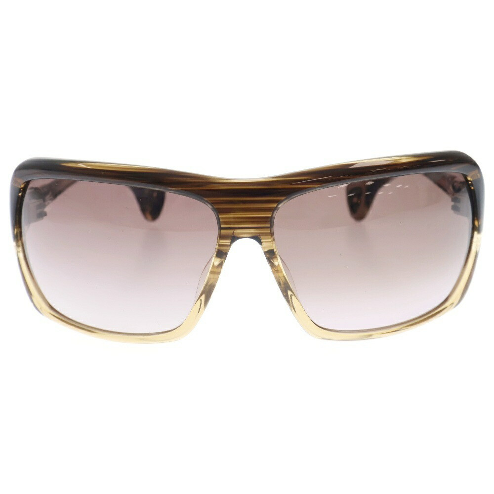 Chrome Hearts Thrust Side Floral Sunglasses Eyewear Silver Brown Used Degree B C