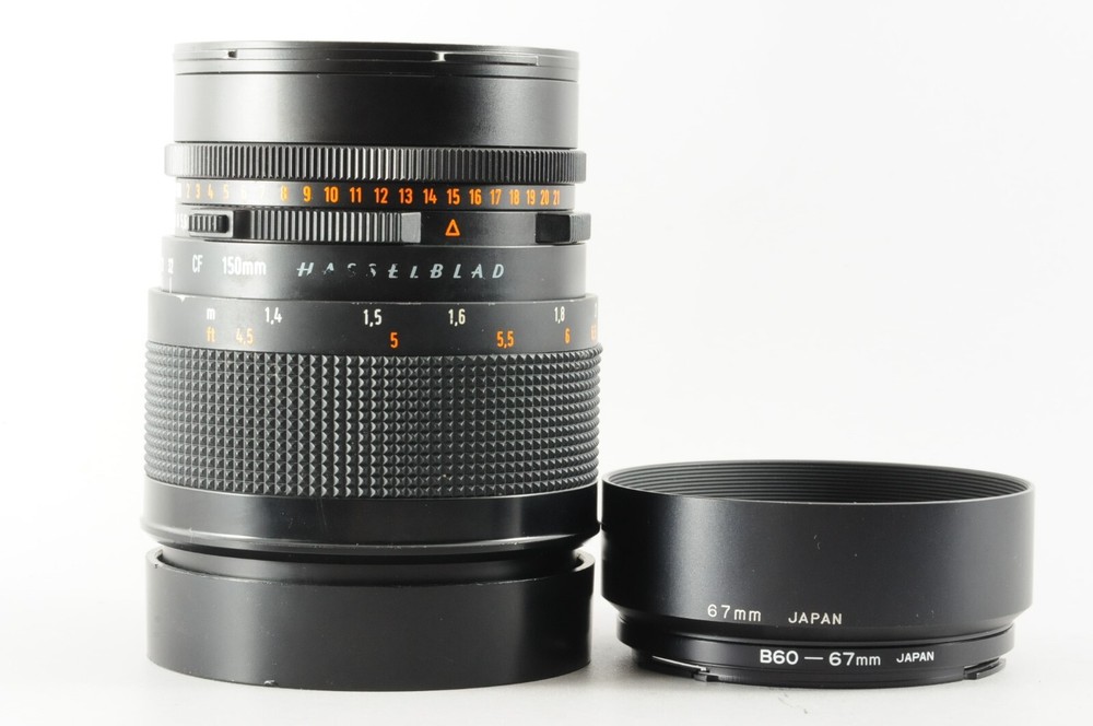 Hasselblad Carl Zeiss Sonnar 150mm F4 T CF Lens Near Mint with Hood #3293