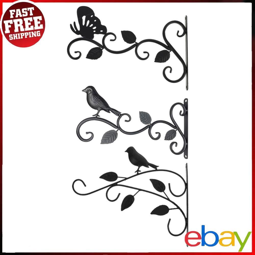 Hanging Plant Bracket Wall Mounted Planter Hooks Outdoor Indoor Patio Decor