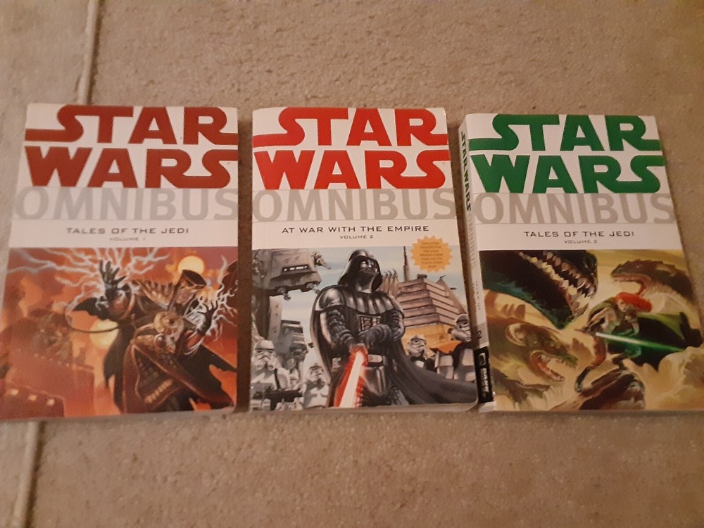 Star Wars Omnibus Tales of the Jedi Vol 1-2 & At War with the Empire Vol 2