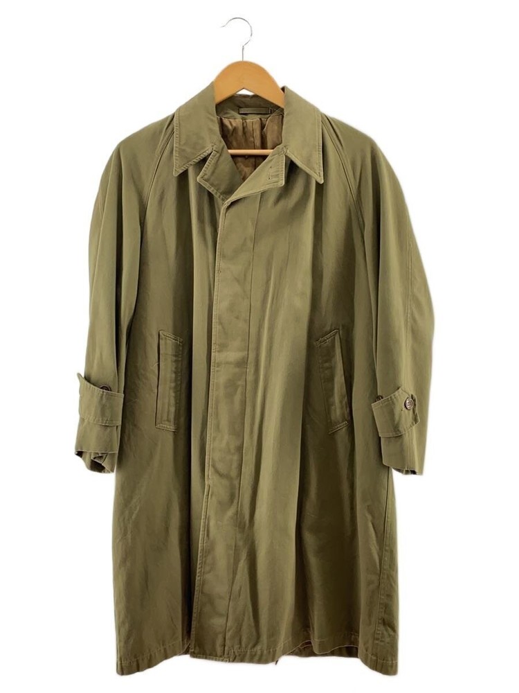 Trench Coat/-/Cotton/Khk/Plain 3944