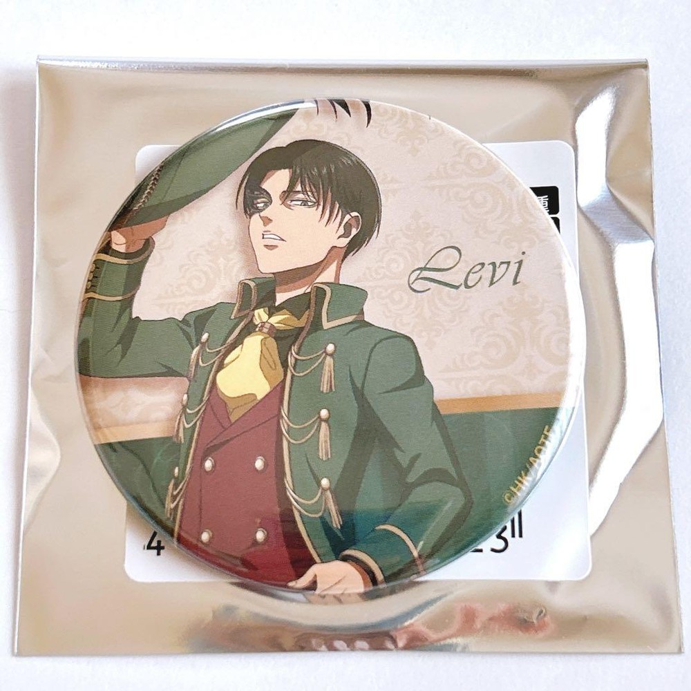 Until October 11Th Attack On Titan Levi Can Badge Masquerade Animate