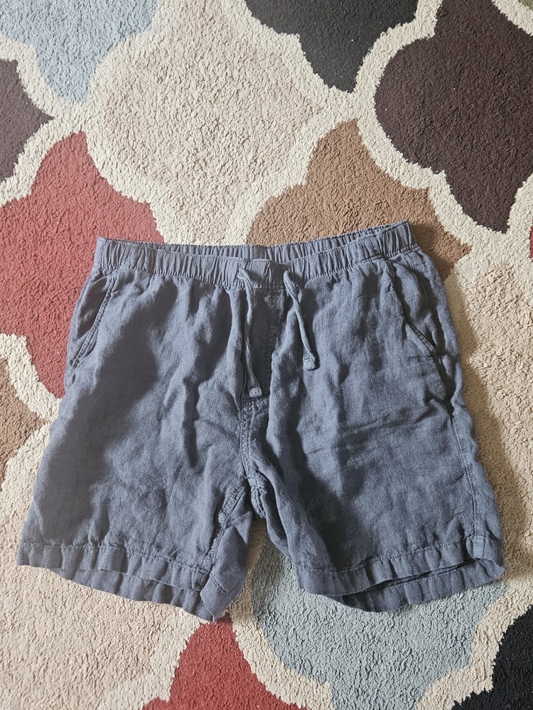 STEAL‼️ Faherty Mens Essential Linen Shorts Sz L MSRP 138