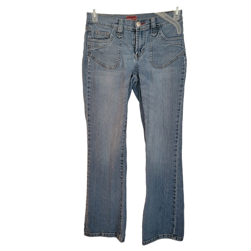 Tommy Jeans Red Label Flared Leg Medium Wash Denim Size 7