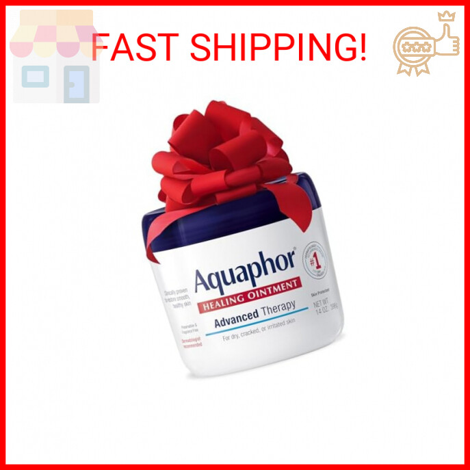 Aquaphor Advanced Therapy Healing Ointment for Dry Skin and Body Moisture Protection