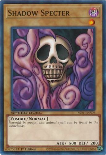 Shadow Specter - SS04-ENA09 - Common - 1st Edition x3 - Near Mint