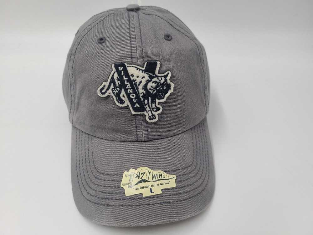 Villanova University Wildcats 47 Brand Twins Franchise Fitted L Hat Cap Men NCAA