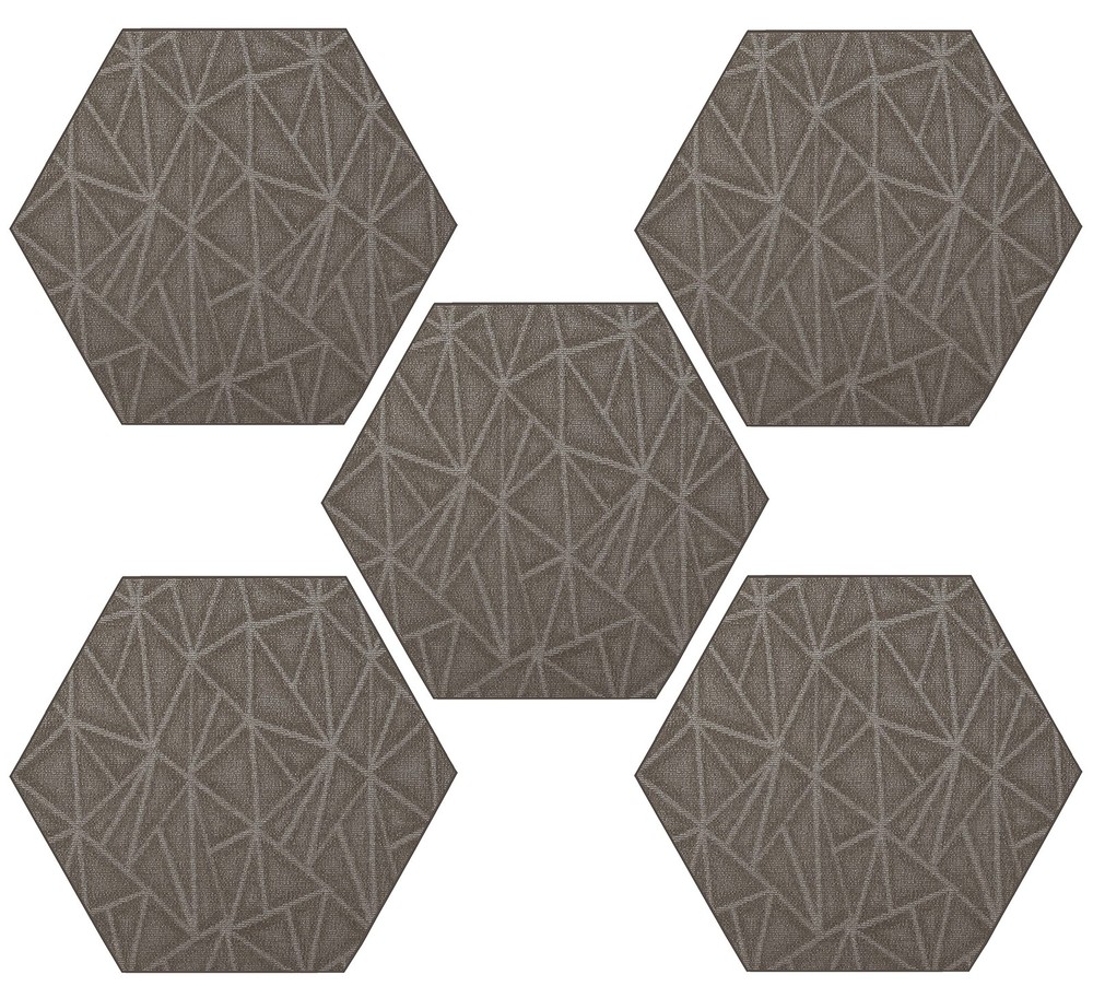 Geometric Pattern Neutral Indoor Outdoor Area Rug Abstract Design Soft Durable