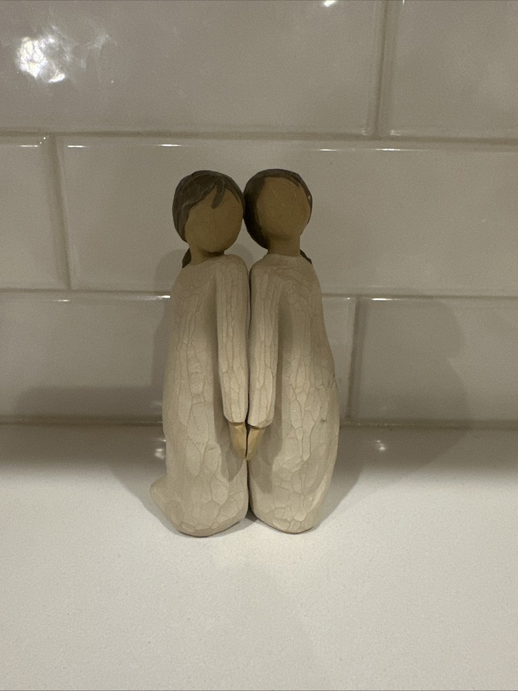 Willow Tree “Two Alike” Figurine Twin Girls Sisters Best Friend Susan Lordi 2004