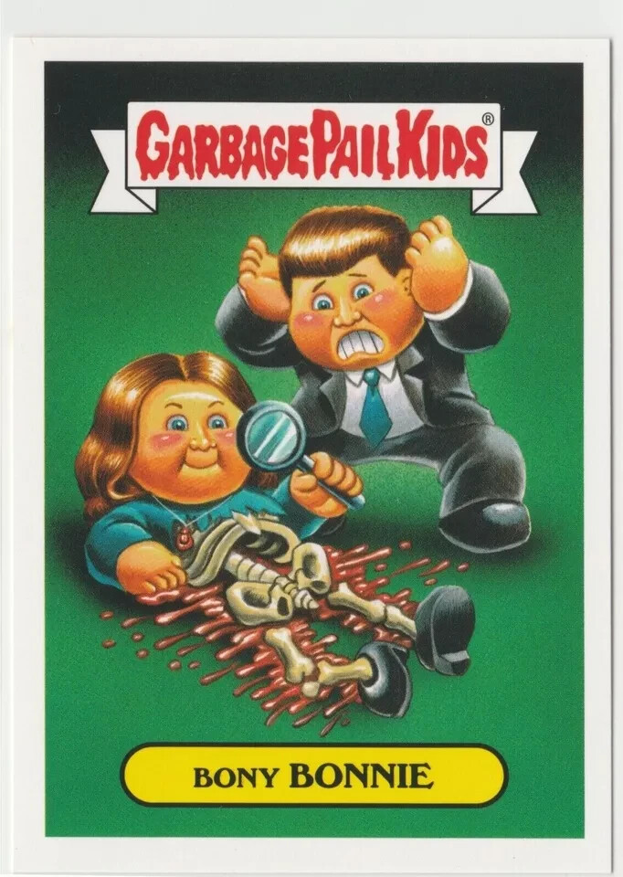 Bony Bonnie GPK 2016 Prime Slime Trashy TV Series 4a Card