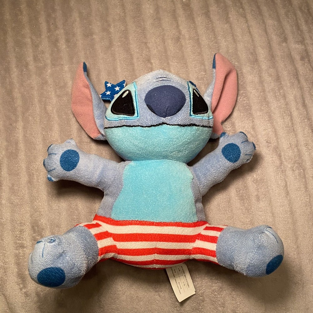 Disney's Stitch 4th of July Plush 10” Lilo & Stitch