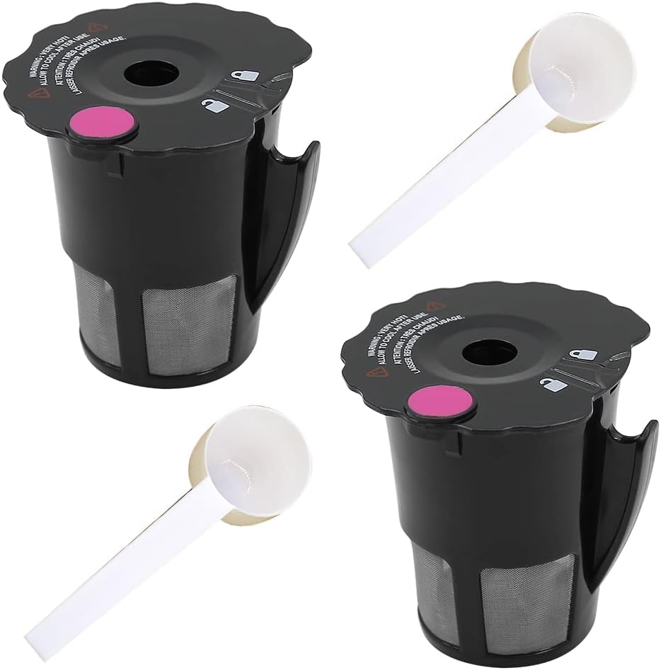 2-Pack 119367 Reusable Coffee Filters for Keurig Coffee Makers