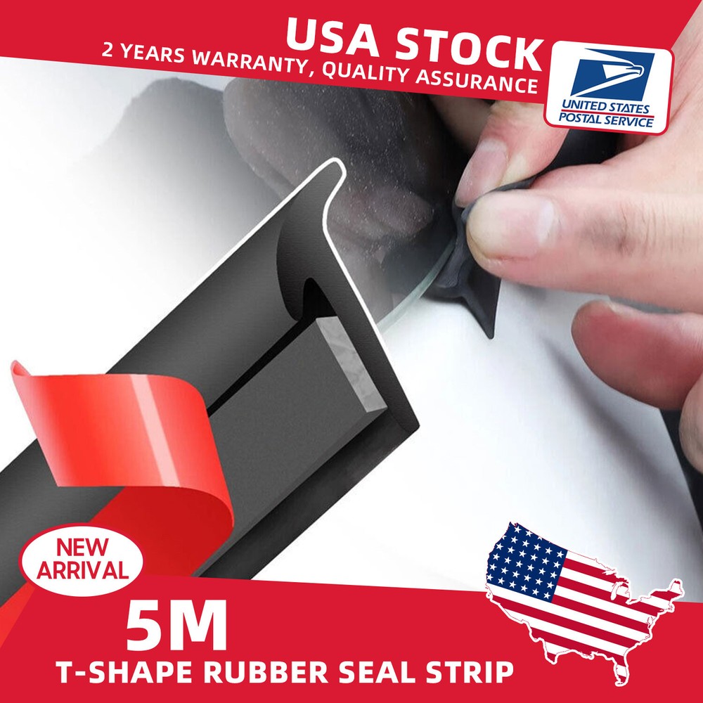 16Ft Car Pickup Truck Bed Tailgate Rubber Seal Strip Sound Insulation Dustproof