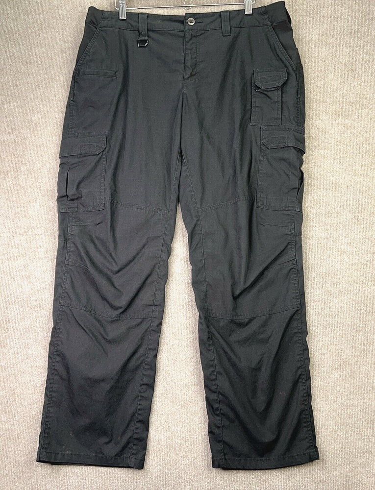 5.11 Tactical Pants Womens 16 38x31 Black ABR Pro Ripstop Cargo Outdoor 64445