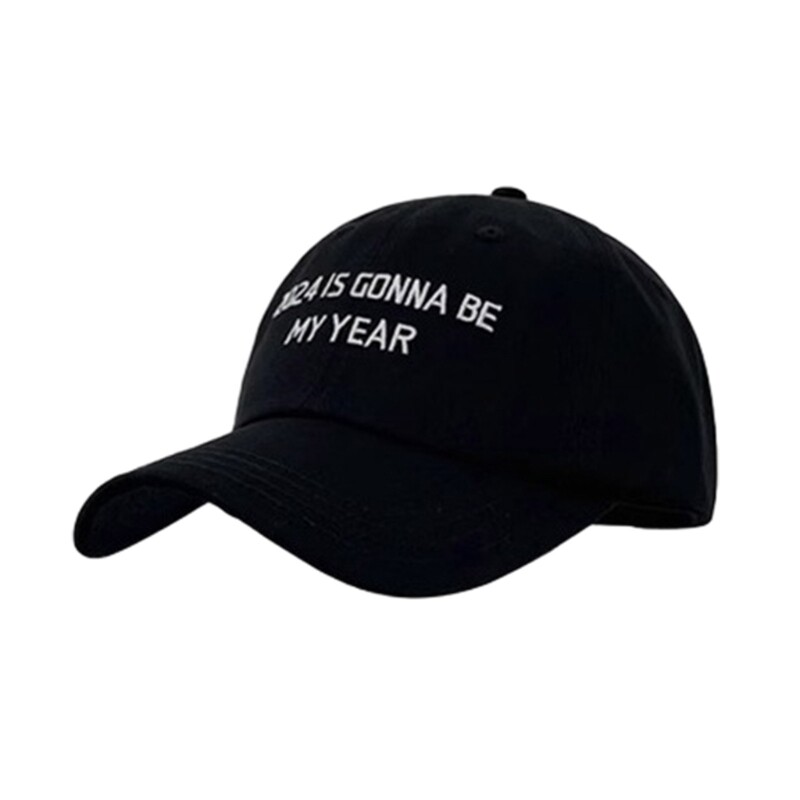 Spring Camping Baseball Cap with Comfortable Embroidery for Teens