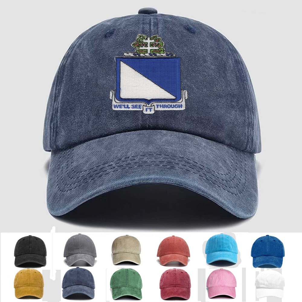 Custom Embroidered Hat 367th Infantry Regiment, Veteran Cap, Trucker Hat, Gift