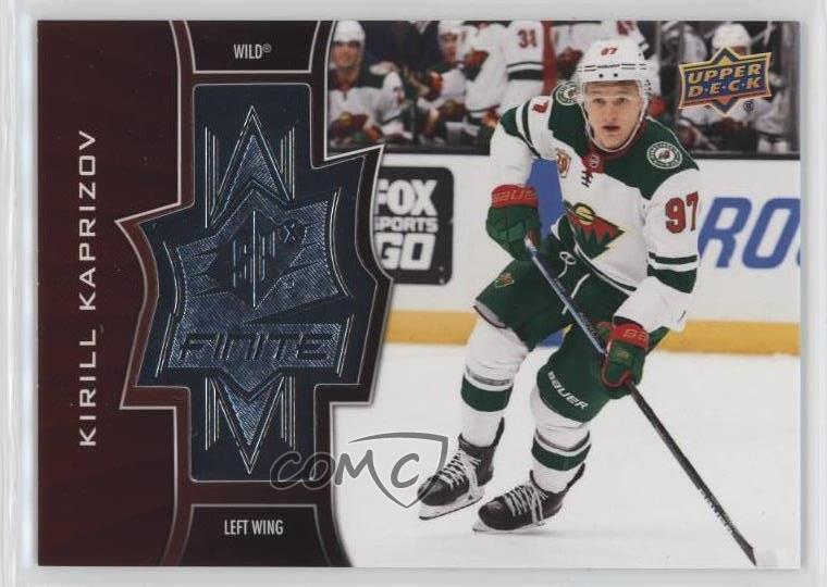 2020 Extended Series SPx Finite Rookies /2999 Kirill Kaprizov #SF-41 Rookie RC