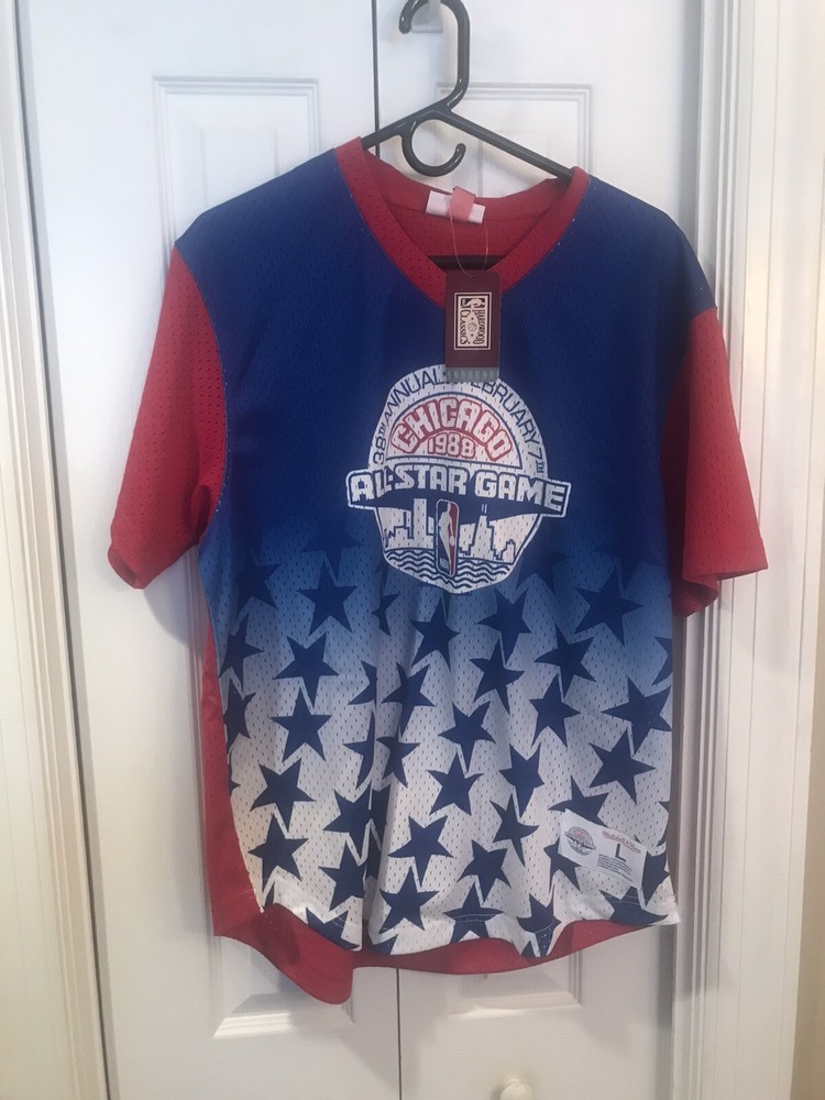1988 NBA All-Star Mitchell Ness Hardwood Classics Jersey - Large - Michael Jordan