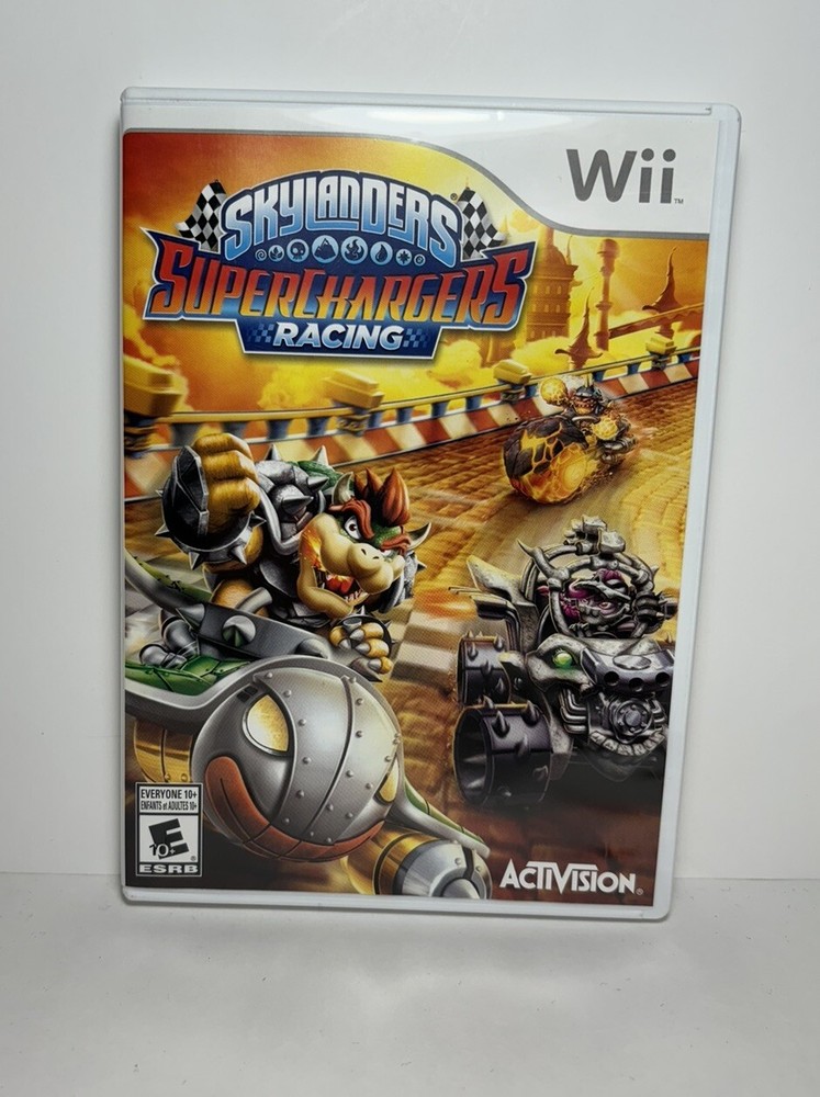 Nintendo Wii Skylanders Super Chargers Racing Video Game Used
